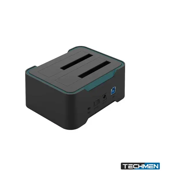 ONTEN UHD6 Dual Bay External HDD SSD Docking Station – 2.5/3.5-Inch HDD SSD Drive Dock