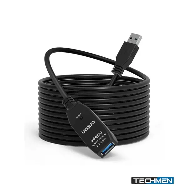 ONTEN US207 10M USB 3.0 Extender Cable with Chipset – High-Speed USB Extension Cable for Laptop & PC