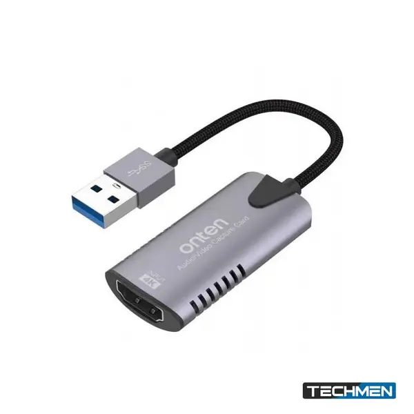 ONTEN US323 USB to HDMI Capture Card – USB Video Capture Adapter for PC, Laptop & Streaming