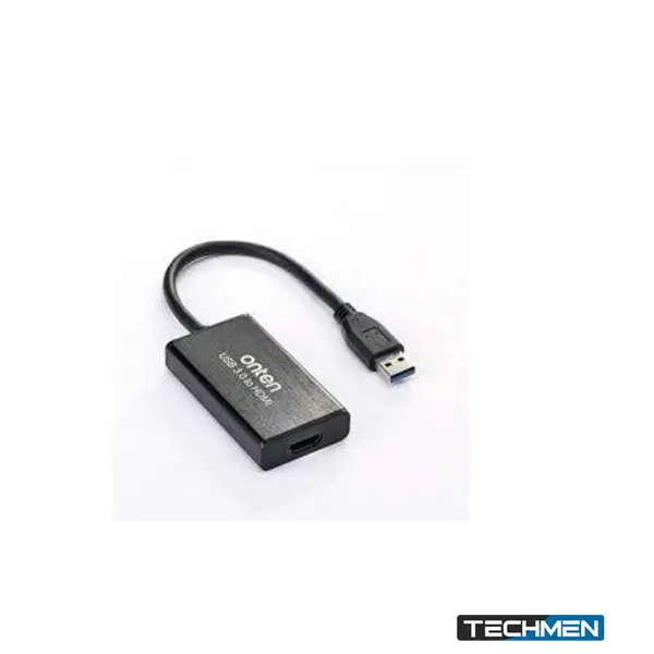 ONTEN 75216 4-in-1 Lightning to HDMI + 2× USB 3.0 + PD 3.0 Adapter 1080P 30Hz – Lightning Multiport Adapter for iPhone & iPad