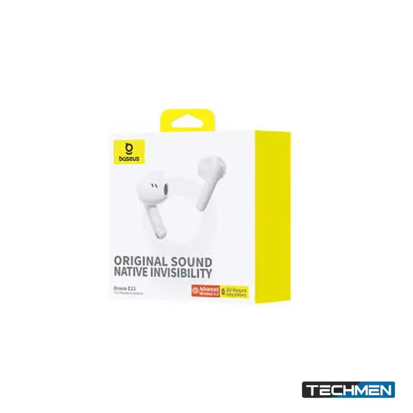 BASEUS E13 Wireless Earphones TWS White (P10157000213-00)