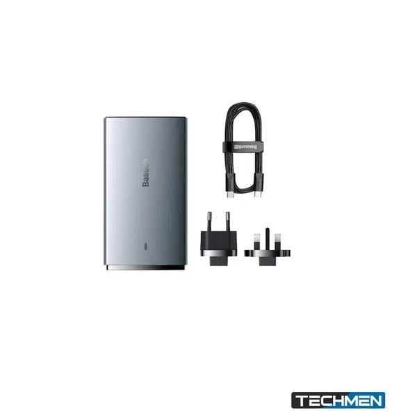 BASEUS CCGP150113 GaN5 Pro UltraSlim Fast Charger C+U 65W Overseas Edition – Gray