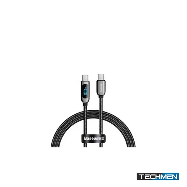 BASEUS 100W Foamed Silicone Type-C to Type-C Fast Cable 2m - (P10355800113-01)