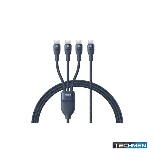 BASEUS Flash Series 3 One-for-Three Type-C to C+C+L Cable -(P10355903111-00)