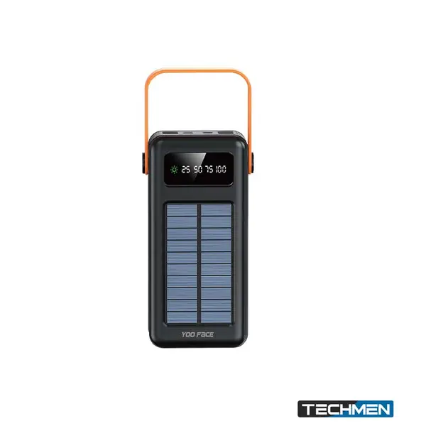 YOO FACE PB-16 30,000mAh Built-In Wire Solar Power Bank (PB-16)