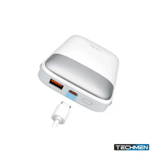 LDNIO PQ19 10000mAh Power Bank Built-in Cable
