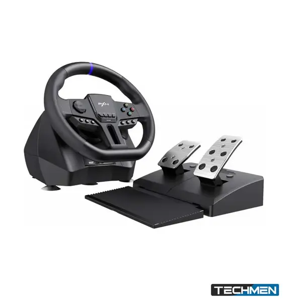 PXN  (V900 Gen2) PC Racing Wheel, 270°/900° Vibration Steering Wheel with Dual Pedals, Racing Wheel Simulator for PC, PS3, PS4, Xbox One, Xbox Series X/S & Nintendo Switch – Black
