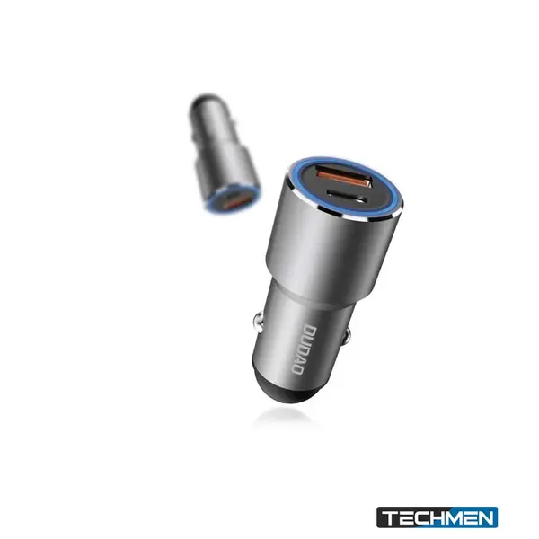 DUDao R4PQ PD 20W + QC3.0 22.5W Car Charger – Gray (R4PQ)
