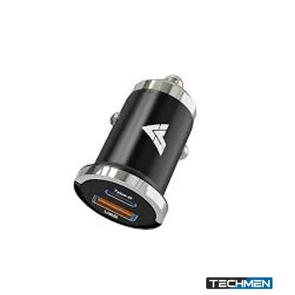 DUDao R78 PD 30W × 2 + QC 18W Transparent Car Charger (R78)