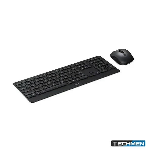 RAPOO 9510M Multi-Mode Wireless Mouse & Keyboard – US Dark Grey