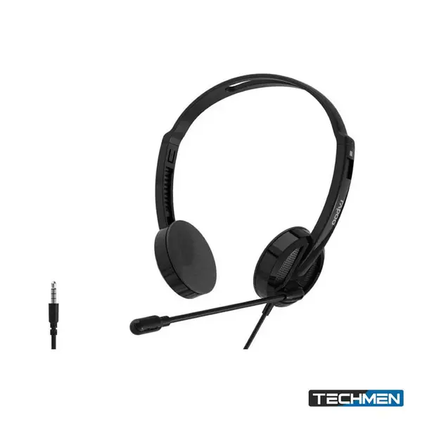 RAPOO H102 Wired Stereo Headset – Black