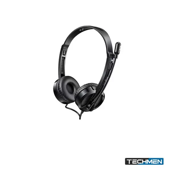 RAPOO H120 USB Stereo Headset – Black