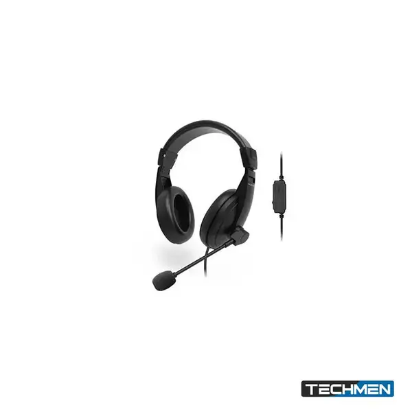 RAPOO H150S USB Stereo Headset – Black
