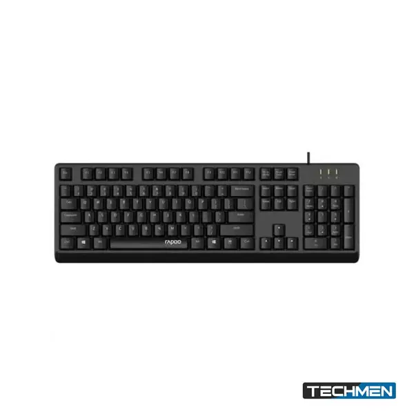 RAPOO NK1900 Wired Keyboard US – Black