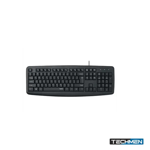 RAPOO NK2600 Wired Keyboard US – Black