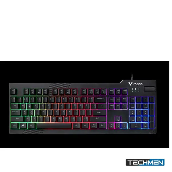 RAPOO V50S Backlit Gaming Keyboard – US Black
