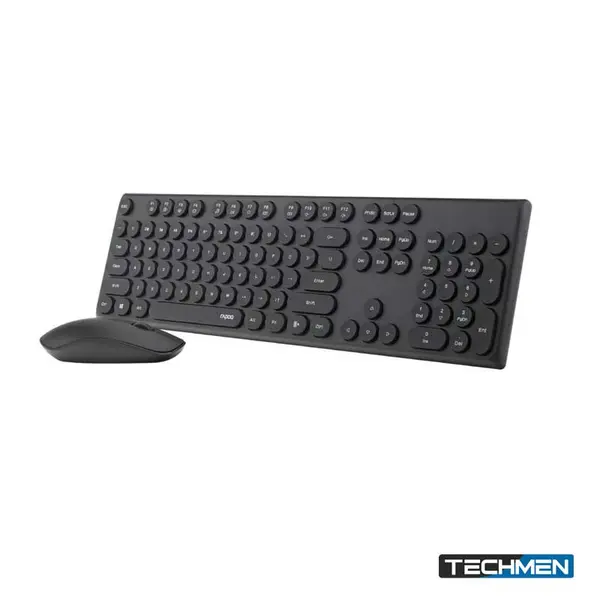 RAPOO X260S Wireless Mouse & Keyboard US – Black