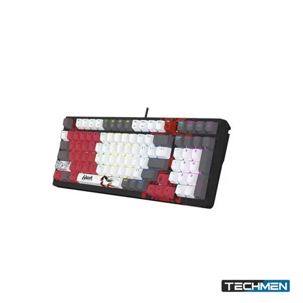 Bloody BLMS Mechanical Gaming Keyboard 80% (98Keys) Compact Style BLMS Red Switch USB Naraka US Layout(S98)