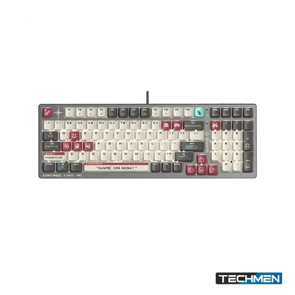 Bloody BLMS Mechanical Gaming Keyboard 80% (98Keys) Compact Style BLMS Red Switch USB Pixels Red US Layout(S98 )