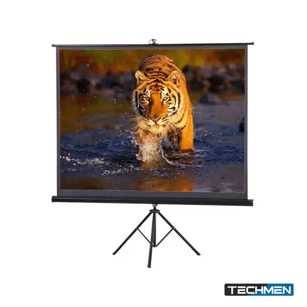 SPEED-X PROJECTOR SCREEN (120 Inch Tripod Portable 6x8 Feet 4:3)