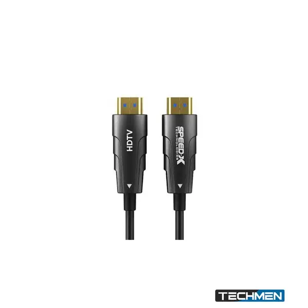 Speed-x 40m Fiber HDMI Cable 2.0/2.1 AOC (Active Optical Cable) 30AWG Copper Support 4K/8K UHD (Full Length)