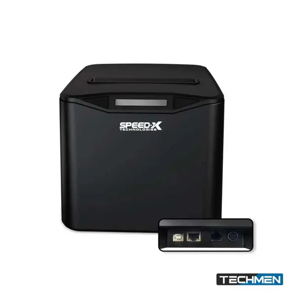 Speed-x SP-210UL 80mm Thermal Receipt Printer With USB+LAN Interface - Black