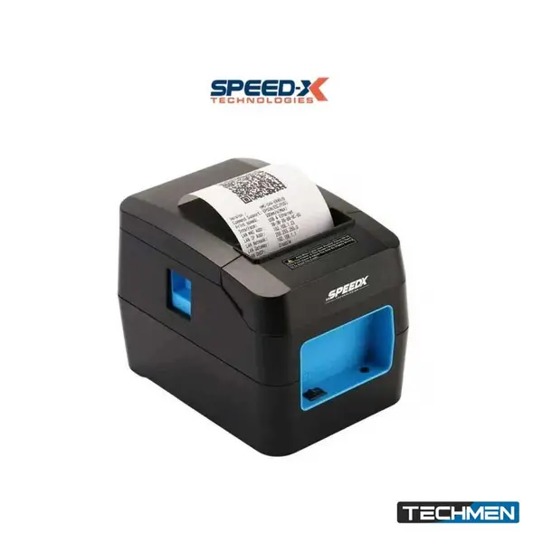 Speed-x SP-90A 80mm Thermal Receipt Printer With BT+WiFi+USB Interface (High Print Speed)