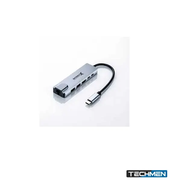 Speed-x (SP-TC601) 6 in 1 Multi-Port Type-C 4K HDMI USB 3.0 Converter – Good IC Big Packing