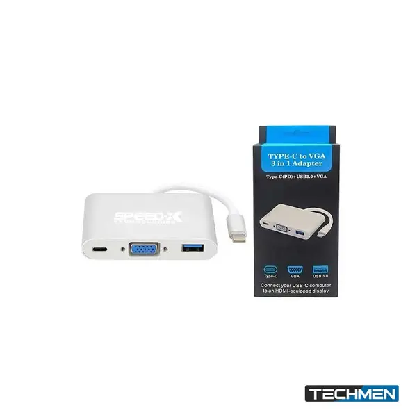 Speedx Type C 3.1 To VGA Converter
