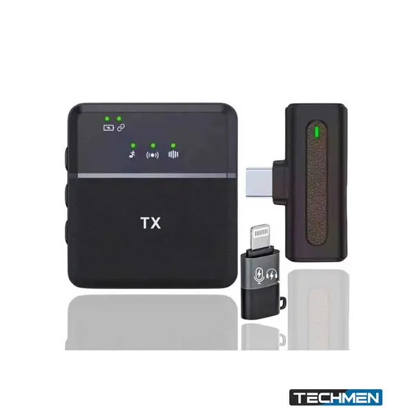 Sx8 Type-C Single Professional Lavalier Wireless Microphone for Interview, Vlog, Live Mic Noise Reduction