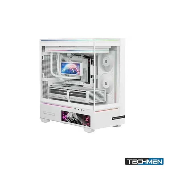 Thermalright TL M10 PC Case – White with 4 Fans (TL-M10W4F)