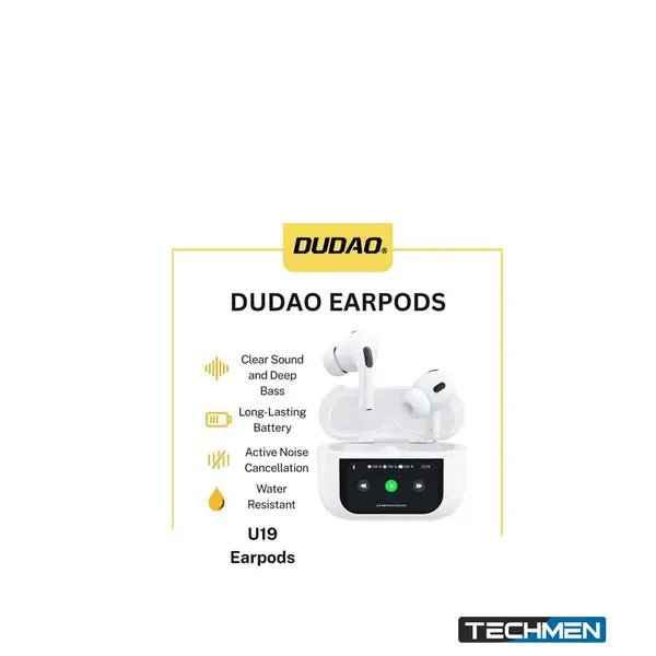 DUDao U19 LCD ANC Bluetooth Earphone (U19)