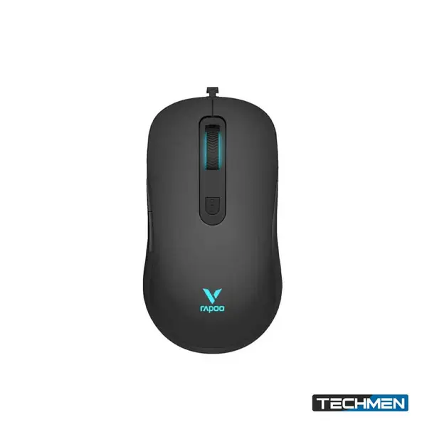 RAPOO V16 RGB Optical Gaming Mouse – Black