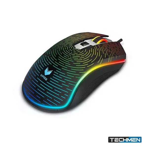 RAPOO V25S Optical Gaming Mouse – Black