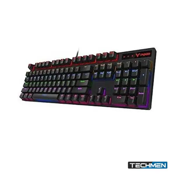 RAPOO V500 Pro 87 Backlit Mechanical Gaming Keyboard – US Black