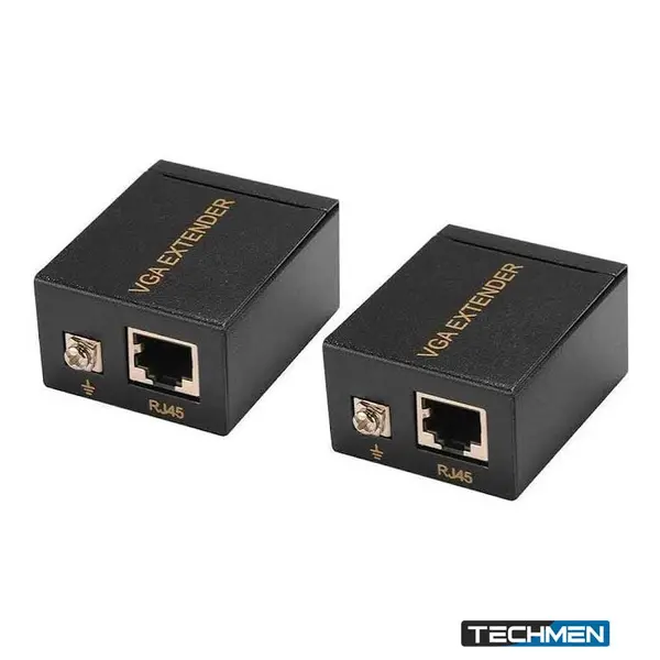 VGA 60m Single LAN Video Extender for Monitor, Display & Projector (VGA60)