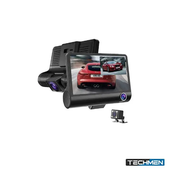 WDR Dashcam 3 Camera Lens Video Car DVR Full HD 1080P