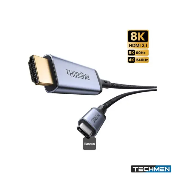 BASEUS 4K HDMI 2.0 High Definition Cable 5m Length - (WKGQ000101)