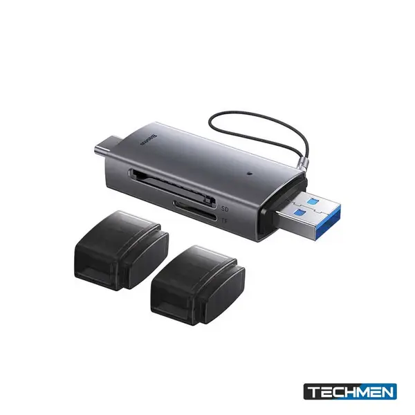 BASEUS 3.0 Type-C + USB-A Port Card Reader SD/TF - WKQX060101