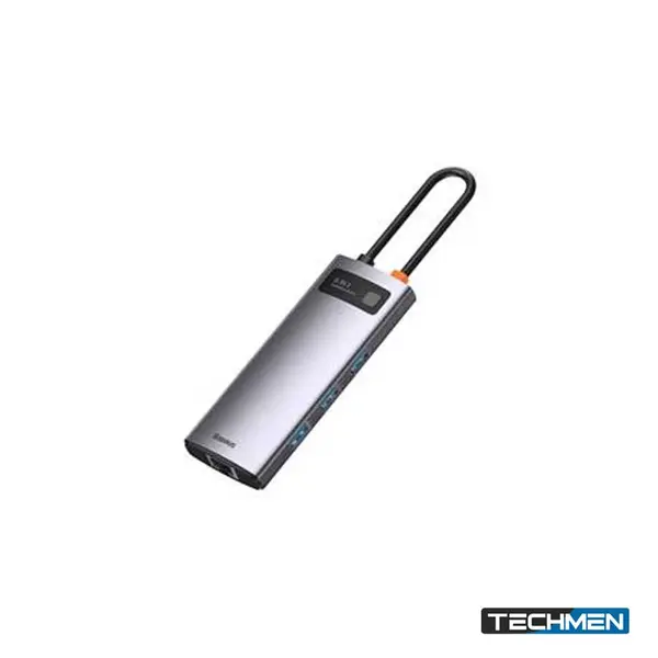 BASEUS 6-in-1 Metal Gleam Series Multiport Hub (WKWG030013)