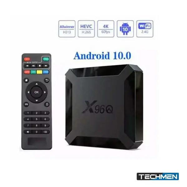 Smart Box X96Q Mini Quad Core 2GB + 16GB 4K 60FPS Android 10 TV Box