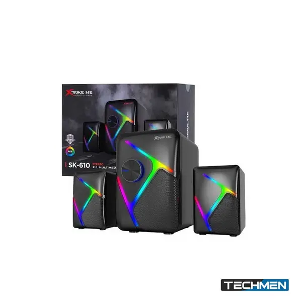 Xtrike Me SK-610 Subwoofer RGB Stereo Wired Gaming Speakers