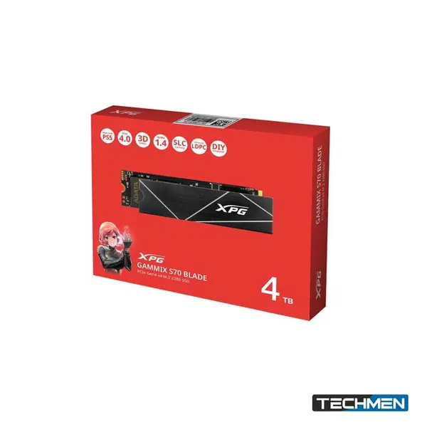 XPG 4TB S70 BLADE M.2 NVMe Gen4 SSD Black