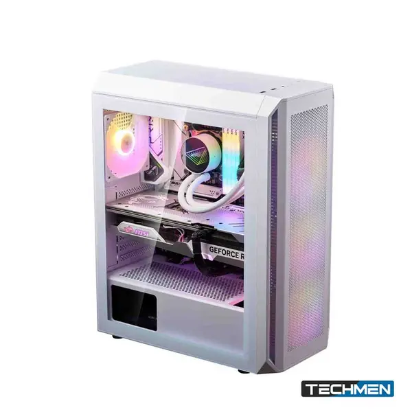 XPG Valor Air Plus Mid-Tower ATX Case – White