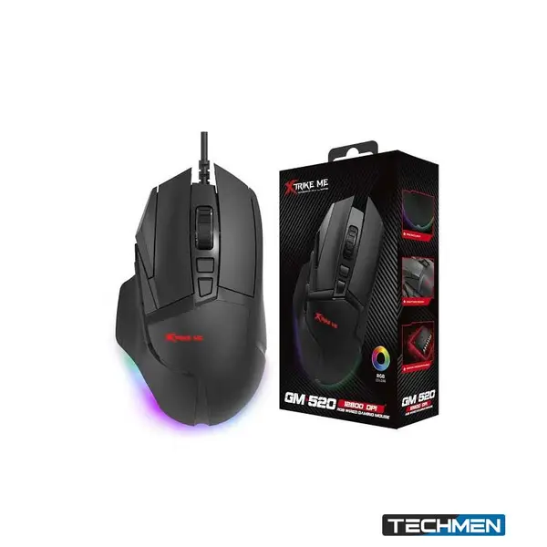 Xtrike Me GM520 8 Buttons RGB Wired Gaming Mouse
