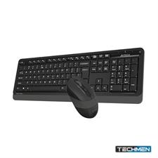 A4Tech Fstyler FG1010S 2.4G  Wireless Desktop Keyboard & Mouse | Grey