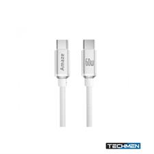 AMAZE A40 Ultra Charge USB Type-C to USB Type-C Cable 60W 1M – Black/White (A40)