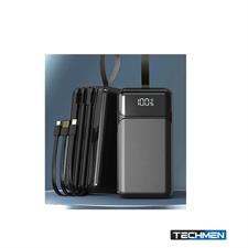 ASPOR A319 50000mAh 22.5W High-Speed Power Bank with Built-in Cable