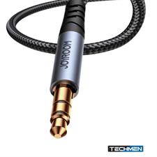 JOYROOM SY-A08 3.5mm Male to 3.5mm Male Audio-Transfer Series AUX Audio Cable 1.2m Black