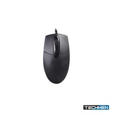 A4Tech OP-720S Wired Silent Click Mouse | Black